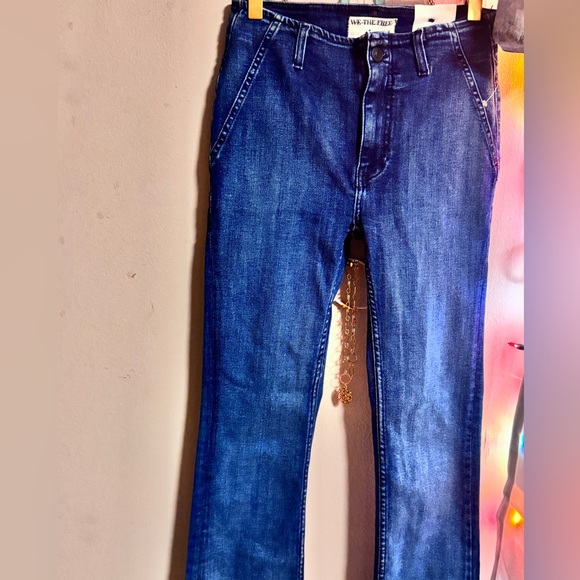 🆕 🤍FREE PEOPLE LEVEL UP SLIT BOOTCUT - Picture 4 of 6